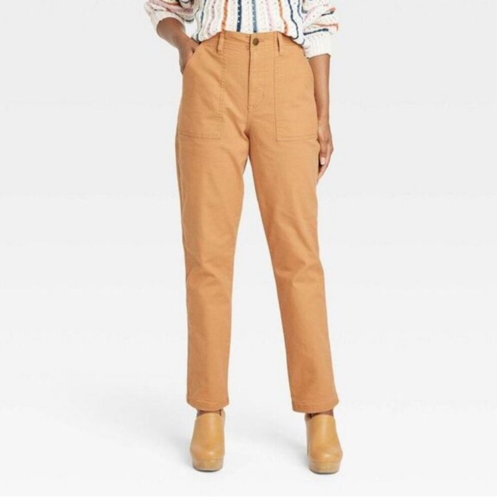 Knox Rose Mustard Yellow Pant - Size S